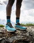 COMPRESSPORT calcetines clásicos - PRO RACING WINTER TRAIL - azul claro/azul