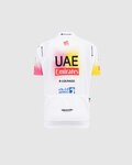 PISSEI jersey de manga corta - UAE TEAM EMIRATES REPLICA - GIRO + TOUR 24 JR - blanco/rosa/amarillo
