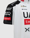 PISSEI jersey de manga corta - UAE TEAM EMIRATES - XRG 2026 REPLICA JUNIOR - blanco/negro/rojo