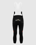 PISSEI pantalones largos con tirantes - UAE TEAM EMIRATES - XRG 2025 REPLICA - blanco/negro
