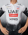 PISSEI jersey de manga corta - UAE TEAM EMIRATES 2025 REPLICA - blanco/negro