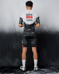 PISSEI jersey de manga corta - UAE TEAM EMIRATES 2025 REPLICA - blanco/negro