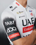 PISSEI jersey de manga corta - UAE TEAM EMIRATES 2025 REPLICA - blanco/negro