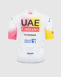 PISSEI jersey de manga corta - UAE TEAM EMIRATES REPLICA - GIRO + TOUR 24 - blanco/rosa/amarillo