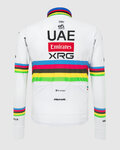 PISSEI maillot de verano de manga larga - TADEJ POGACAR WORLD CHAMP REPLICA - blanco