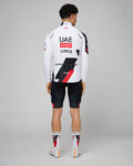 PISSEI maillot de verano de manga larga - UAE TEAM EMIRATES - XRG 2026 REPLICA - blanco/rojo/negro
