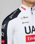 PISSEI maillot de verano de manga larga - UAE TEAM EMIRATES - XRG 2026 REPLICA - blanco/rojo/negro