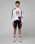 PISSEI maillot de verano de manga larga - UAE TEAM EMIRATES - XRG 2026 REPLICA - blanco/rojo/negro