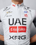 PISSEI chaleco - UAE TEAM EMIRATES 2025 - blanco/negro