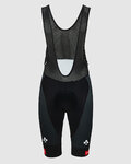 PISSEI pantalones cortos de tirantes - UAE TEAM EMIRATES 2025 REPLICA - negro