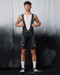 PISSEI pantalones cortos de tirantes - UAE TEAM EMIRATES 2025 REPLICA - negro