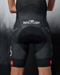 PISSEI pantalones cortos de tirantes - UAE TEAM EMIRATES 2025 REPLICA - negro