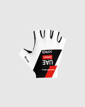 PISSEI guantes de dedos cortos - UAE TEAM EMIRATES 2026 REPLICA - blanco/rojo/negro