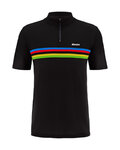 SANTINI Camiseta de manga corta - UCI WORLD CHAMPION - negro
