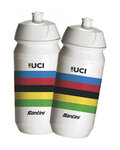 SANTINI botella de agua - UCI - blanco/multicolor