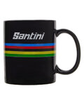 SANTINI tazas - UCI WORLD CHAMPION MUG - negro