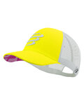 COMPRESSPORT tapa - TRUCKER CAP - amarillo/gris
