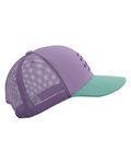 COMPRESSPORT tapa - TRUCKER CAP - púrpura/verde claro