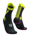 COMPRESSPORT calcetines clásicos - PRO RACING V4.0 TRAIL - amarillo/negro