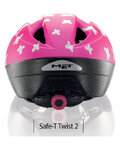 MET casco - SUPER BUDDY - rosa/blanco
