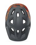 MET casco - ELDAR - gris/naranja