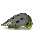 MET casco - TERRANOVA - gris/amarillo
