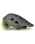 MET casco - TERRANOVA - gris/amarillo