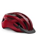 MET casco - ALLROAD  - rojo/negro