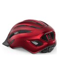 MET casco - DOWNTOWN - rojo