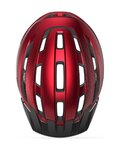 MET casco - DOWNTOWN - rojo