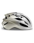 MET casco - RIVALE MIPS - gris/plateado