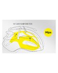 MET casco - RIVALE MIPS - gris/plateado