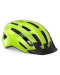 MET casco - DOWNTOWN MIPS - amarillo