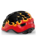 MET casco - HOORAY - negro/rojo
