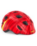 MET casco - HOORAY - rojo