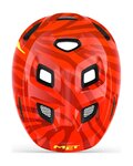 MET casco - HOORAY - rojo