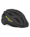 MET casco - CRACKERJACK - negro