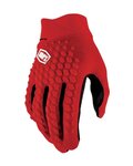 100% SPEEDLAB guantes de dedos largos - GEOMATIC - rojo