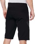 100% SPEEDLAB pantalones cortos sin tirantes - AIRMATIC - negro