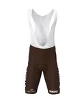 ROSTI pantalones cortos de tirantes - AG2R 2019  - negro