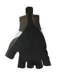 ROSTI guantes de dedos cortos - AG2R 2019  - blanco/azul/negro
