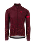 AGU chaqueta aislante - CAMO OUTLINE TREND - granate