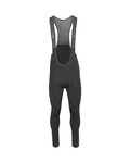 AGU pantalones largos con tirantes - ESSENTIAL WINDPROOF  - negro