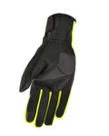 AGU guantes de dedos largos - WINDPROOF - negro/amarillo