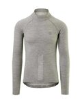 AGU camiseta de manga larga - WINTERDAY MERINO - gris