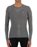 AGU camiseta de manga larga - WINTERDAY MERINO - gris