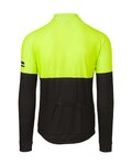 AGU maillot de invierno de manga larga - DUO WINTER - negro/amarillo