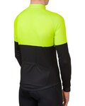 AGU maillot de invierno de manga larga - DUO WINTER - negro/amarillo