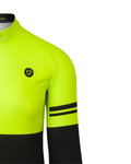 AGU maillot de invierno de manga larga - DUO WINTER - negro/amarillo