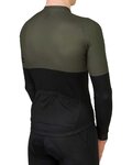 AGU maillot de invierno de manga larga - DUO WINTER - negro/verde